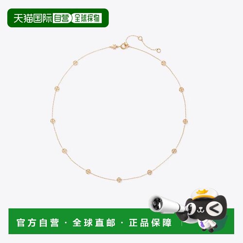 1h可退 欧洲直邮TORY BURCH 女士项链 184432783 AW2026 金色 ICO