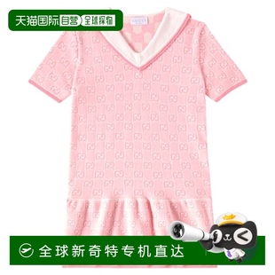 男童 香港直邮Gucci 连衣裙童装 1h可退 式 古驰 棉质Polo衫