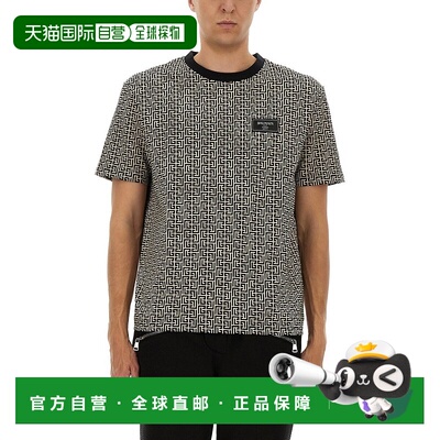 1h可退 香港直邮Balmain 巴尔曼 男士 短袖T恤 FH1EG000BC90
