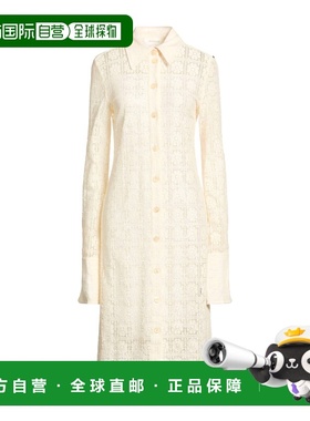 1h可退 香港直邮Sportmax 斯宝麦斯 女士 中长连衣裙 beige米色