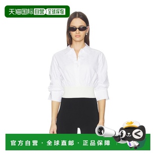 香港直邮Simkhai 1262241PC 女士 衬衫 white白色 Stiles 1h可退