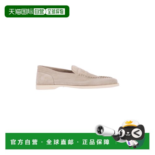 1h可退 香港直邮John Lobb 男士 浅褐色平底鞋 PACESAND beige米