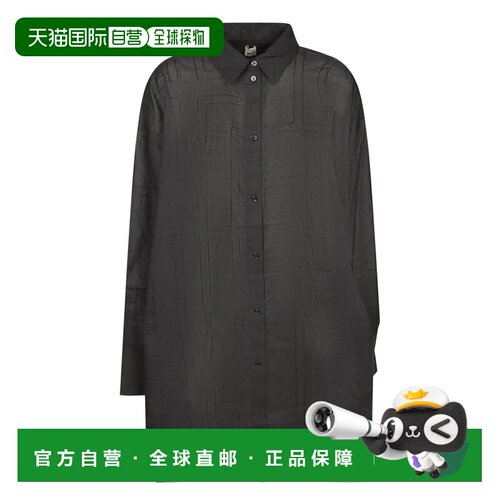 香港直邮TOTEME 女士衬衫 263WRD0254FB0239001 AW2026 黑色