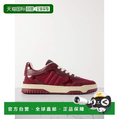 1h可退 香港直邮Gucci 古驰 女士 Re-Web系列运动鞋 785452AAEW9