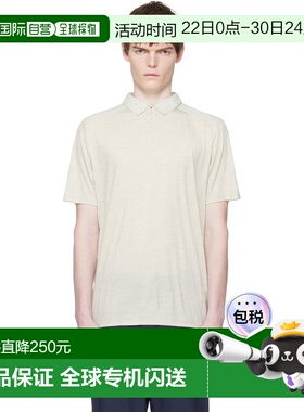 1h可退 香港直邮Veilance 男士 灰色 Frame S/S Polo 衫 X0000072