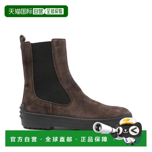 香港直邮Tod's 圆头短筒靴切尔西靴 XXW84L0JS50RE0
