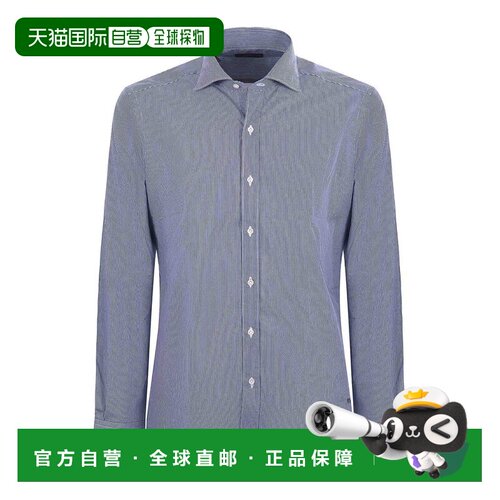 FAY 男士衬衫 NCMA1512590XPYU807 AW2025 蓝色 Shirt