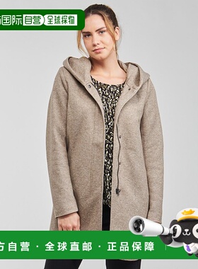 欧洲直邮Only 女士 ONLSEDONA 大衣 棕色