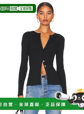 1h可退 香港直邮Superdown 女士 Sasha 系扣上衣 SDS2241F21