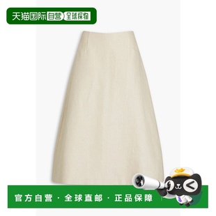 亚麻中长半身裙 1h可退 女士 希尔瑞 O0303301STR 香港直邮THEORY