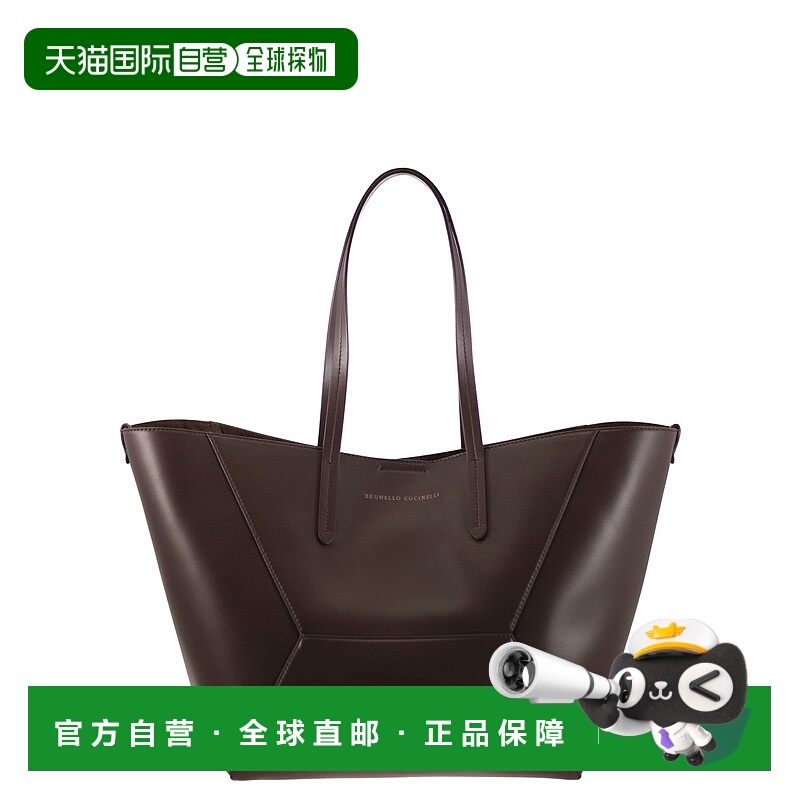 香港直邮Brunello Cucinelli Duo图案单肩包 MBTKD2571托特包