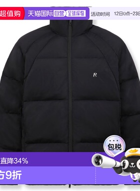 1h可退 香港直邮Represent 男士 羽绒服 MLM11484001 black黑色
