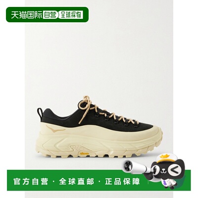 Hoka One One 男士 Tor Summit 橡胶边牛巴革网纱运动鞋