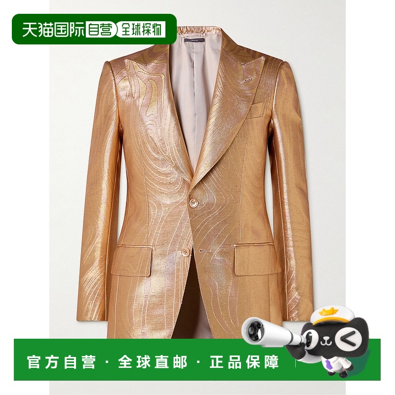 1h可退 香港直邮Tom Ford 汤姆 福特 男士 Dyllan Dupioni-Jacqua