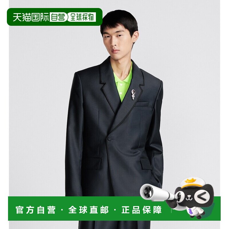 香港直邮Dior 纽扣细节西装外套 483C260A6092长袖迪奥