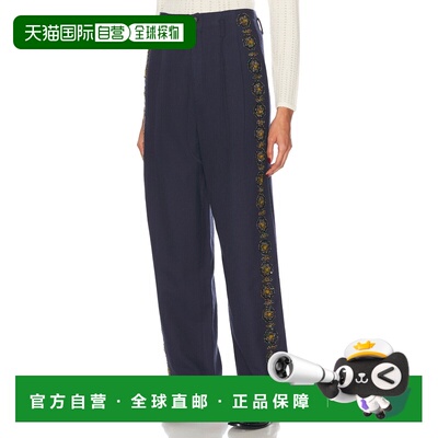 1h可退 Bode 女士 Deco 拼贴画裤子 WRF24BT036 舒适时尚