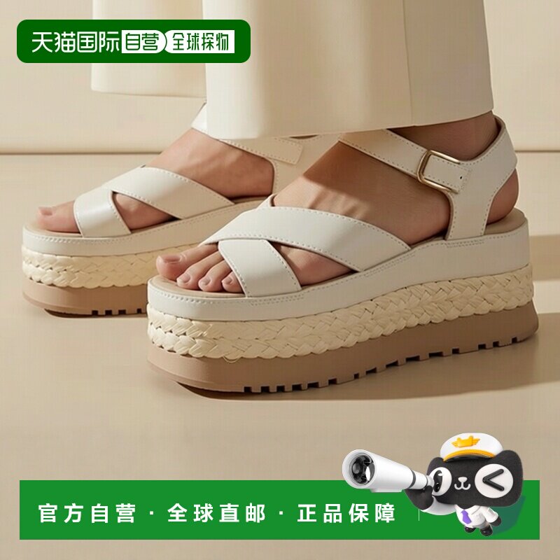 欧洲直邮UGG  女鞋 春夏2025 凉鞋 W AUBREY ANKLE STRAP编织鞋图片