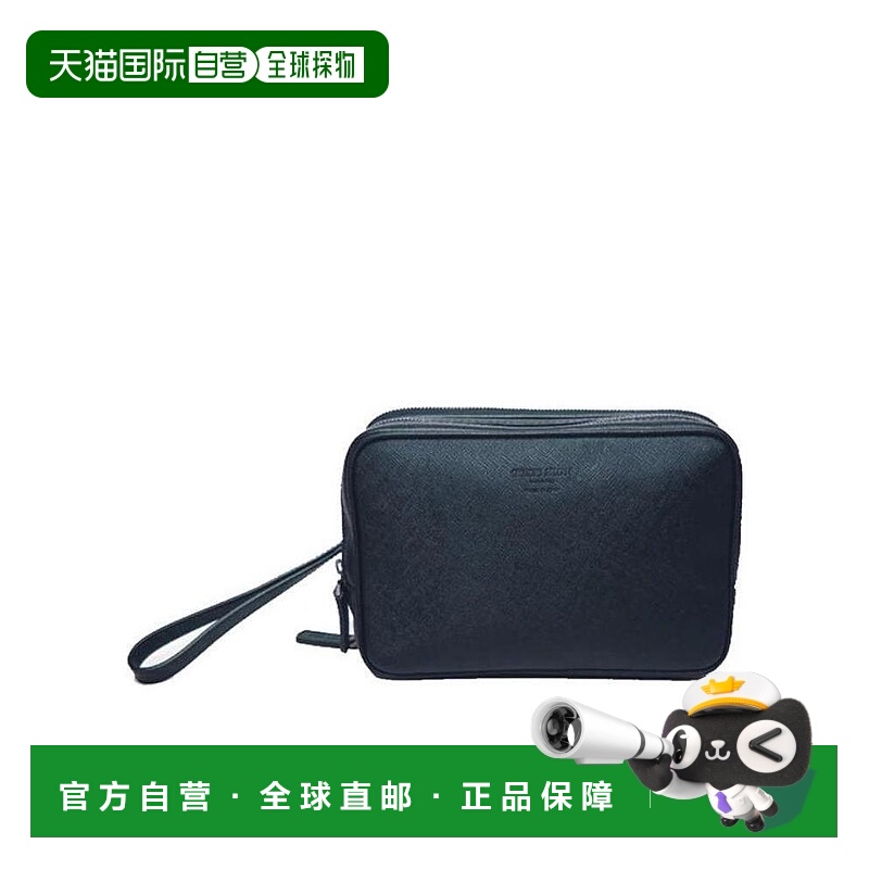 香港直邮Giorgio Armani 徽标细节手拿包 Y2P064YB52J