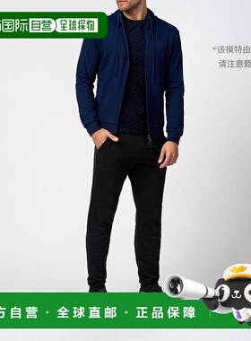 香港直邮Emporio Armani 连帽拉链休闲夹克 8N1M151J07Z阿玛尼