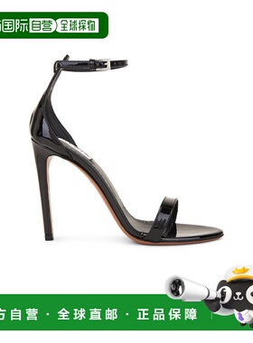 1h可退 香港直邮alaia 女士 踝带凉鞋 3S106CK250 black黑色 舒适