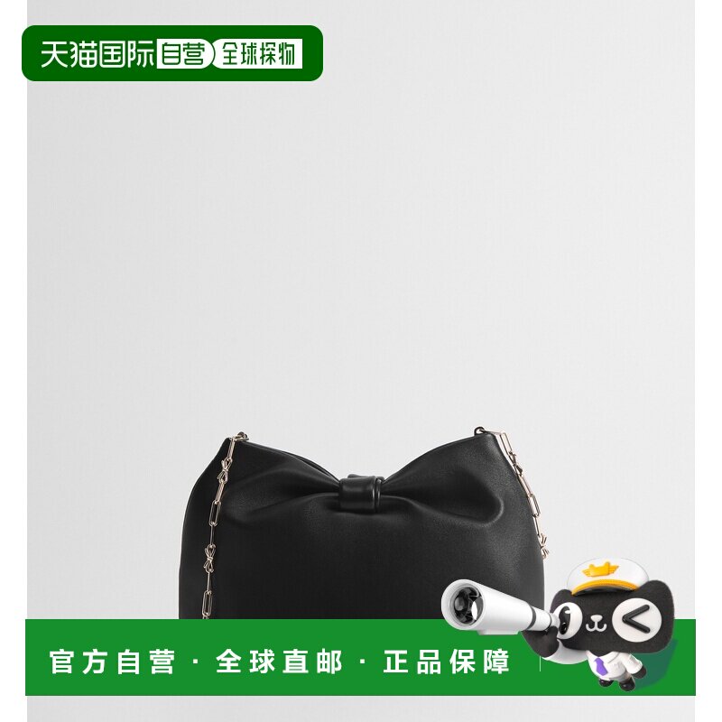 自营欧洲直邮Dior迪奥  Bow女士黑色小羊皮手提包斜挎包卡包