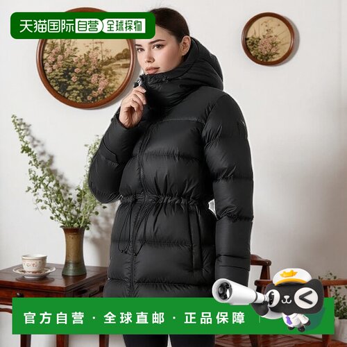 欧洲直邮Helly Hansen 女士黑色聚酰胺Essence羽绒派克大衣