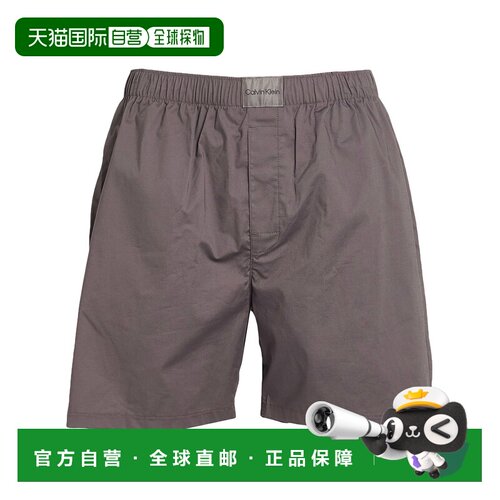 香港直邮calvin klein CK内衣 男士 睡衣 grey灰色 舒适时尚睡裤