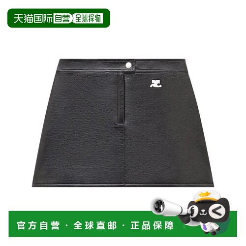 1h可退 香港直邮COURREGES 女士半身裙 PERCJU001VY0014VINY9999