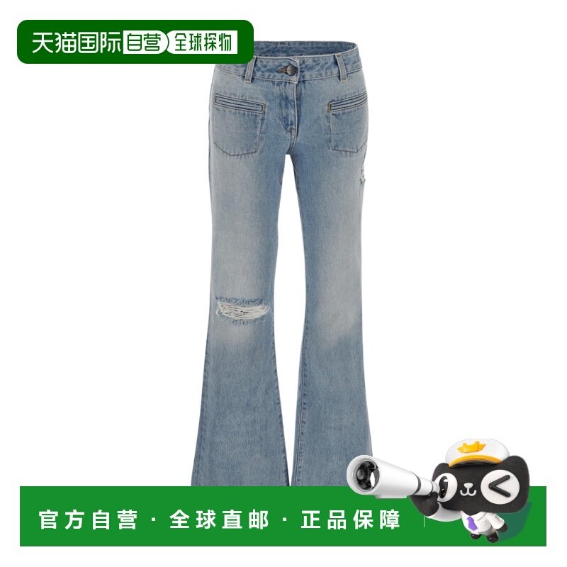 1h可退 香港直邮25FW 多口袋牛仔裤 Women喇叭裤,女装/女士精品,牛仔裤,淘宝优惠券,粉丝福利购,淘宝优惠卷