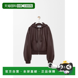 1h可退 欧洲直邮LOEWE (2025新品) 弗拉门戈纳帕小羊皮连帽卫衣