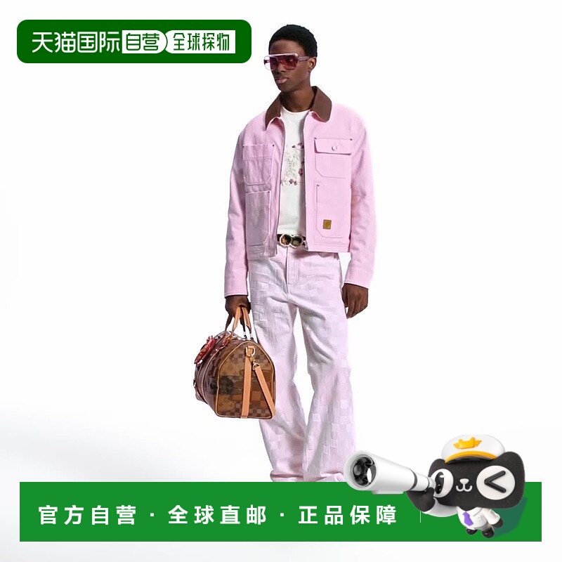 自营欧洲直邮LV路易威登 Remix系列男士米色小牛皮老花图案德比鞋