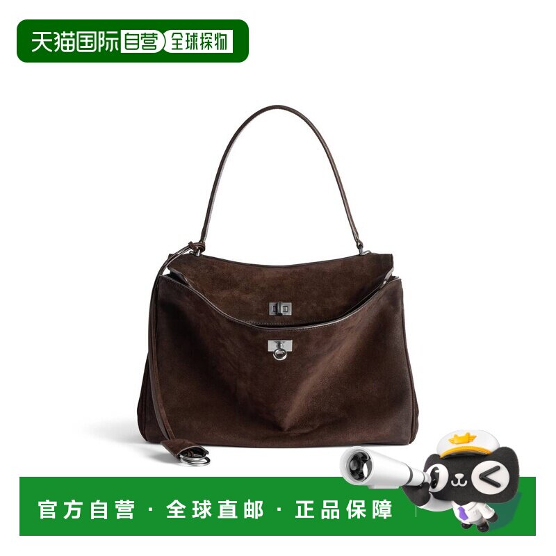 自营欧洲直邮Balenciaga巴黎世家 Rodeo女士可拆钥匙扣中号手提包