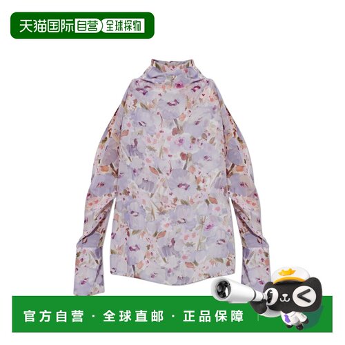 香港直邮BALMAIN 女士连体衣 GF1IL155SF35GXC SS2026 花色 长袖