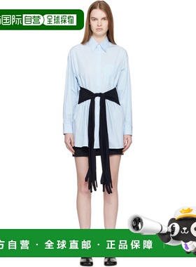 香港直邮Mm6 Maison Margiela 马丁 马吉拉 MM6 女士 蓝色衬衫 S5