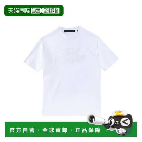 香港直邮KARL LAGERFELD 男士T恤 KM755133552225【付后1h可退】