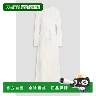 香港直邮ZIMMERMANN 女士 英格兰刺绣棉质长款连衣裙 1299DSS242