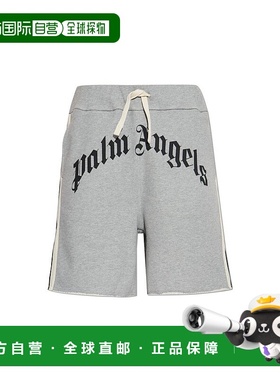 香港直邮Palm Angels 棕榈天使 男士 灰色 Curved Logo Track 运
