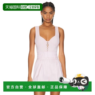 1h可退 香港直邮Alaia 女士 束腰连体衣 AA9B01963M035 舒适时尚