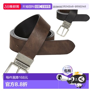 欧洲直邮Levi’s李维斯男 REVERSIBLE CORE皮带腰带真皮