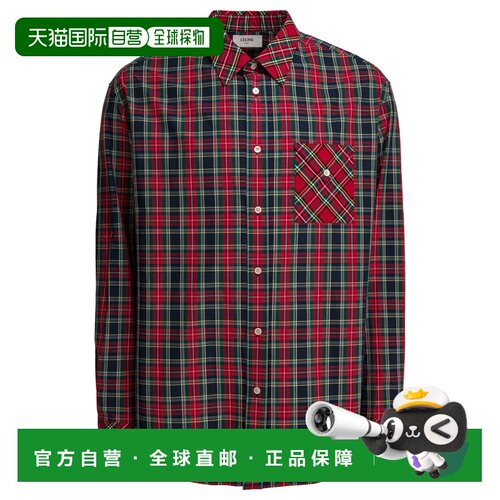 香港直邮CELINE 男士衬衫 RC0BH1546GDO1 SS2026 【付后1h可退】