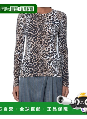 1h可退 香港直邮Ganni 长袖上衣 A1050180