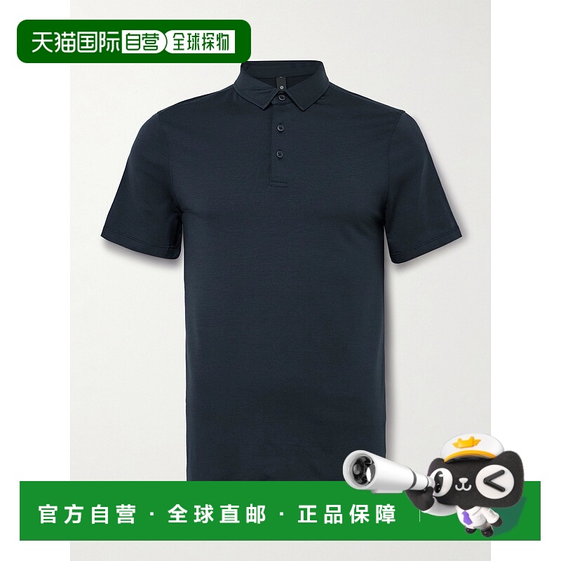 香港直邮Lululemon 男士 Evolution 修身弹性针织高尔夫球Polo衫