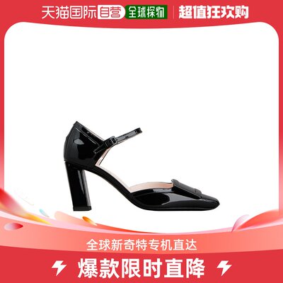 香港直邮Roger Vivier Belle Vivier漆扣漆皮高跟鞋 RVW71335990D