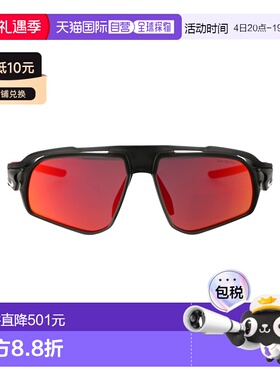 1h可退 香港直邮Nike 耐克 女士 灰色带红色镜面哑光烟煤色醋纤太