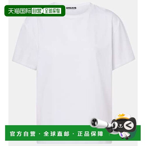 香港直邮Acne Studios 艾克妮 女士 Face 棉混纺针织T恤上衣女装