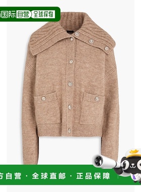 香港直邮Maje 女士 针织开衫 MFPCA00540CAMEL beige米色 舒适时