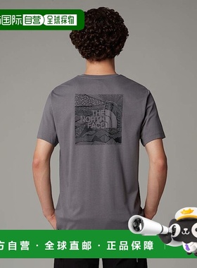 自营欧洲直邮北面男士 Redbox 庆典T恤TheNorthFace新款