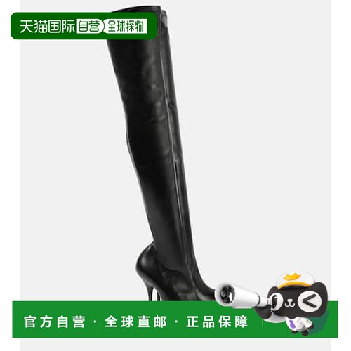 1h可退 香港直邮Balenciaga 巴黎世家 女士 Avenue 皮质过膝靴子