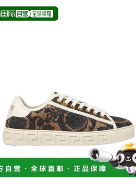 香港直邮Versace 系带运动鞋 10135681A14483厚底