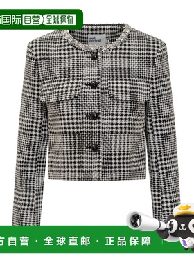 1h可退 香港直邮Self-Portrait 女士 PF25111JBW 黑色白色外套 PF